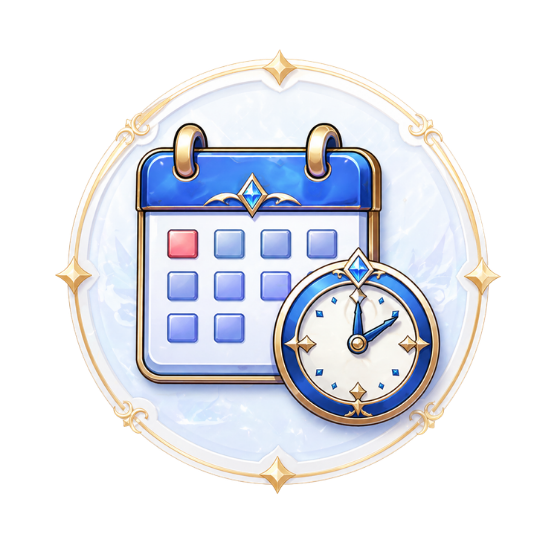 GMT+8 Schedule